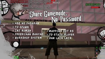 [ SHARE ] GAMEMODE BASIC INFERNOS | NO PW GTA SAMP
