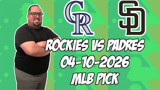 Colorado Rockies vs San Diego Padres 26 MLB Pick Prediction MLB Betting Tips
