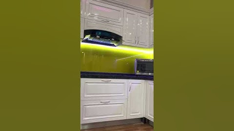 Tủ bếp tân cổ điển - Vẻ đẹp sang trọng vượt thời gian #tủ_bếp_nhựa_xuyên_việt #thicongtubepnhua