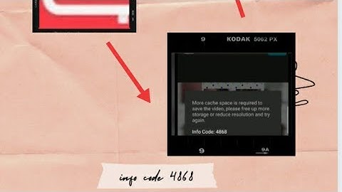 how to remove info code 4868 inshot converting problem in Malayalam/ponnoo