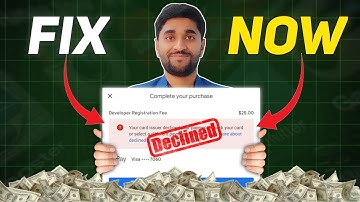 FIX Payment Declined Error on GOOGLE PLAY Console NOW!