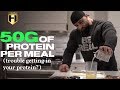 MUSCLE BUILDING MEALS | GETTING YOUR PROTEIN IN (trouble eating your meals?) | Fouad Abiad