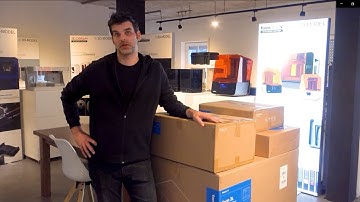 Formlabs Form 3L unboxing, installation & print part