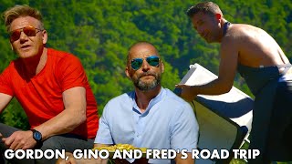 Gino D'Acampo Is Heartbroken When Gordon Kills His Oysters | Gordon, Gino and Fred's Road Trip