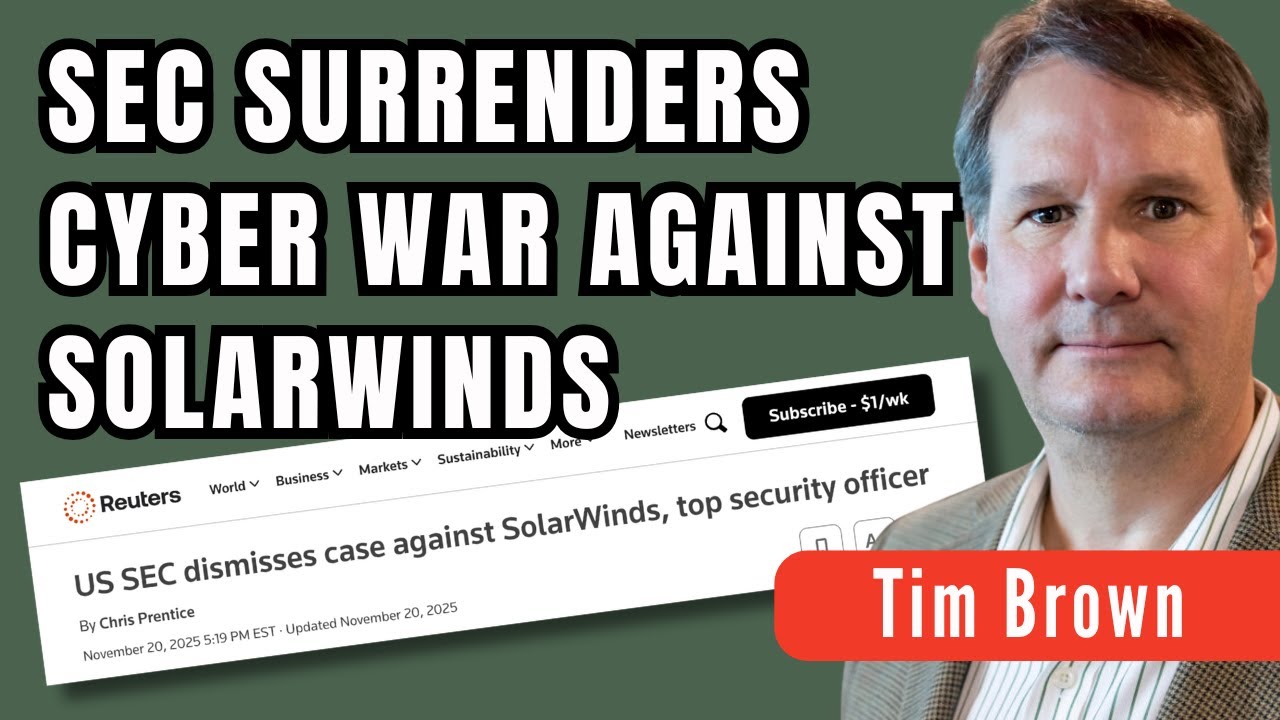 CISO overreach SEC SolarWinds