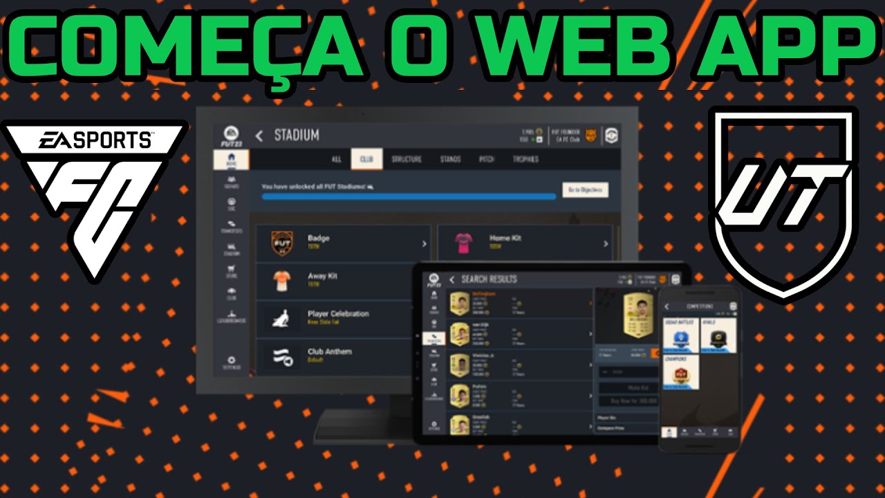 EA Sports FC 24: Data de lançamento do WebApp surge na internet, Planeta  FUT