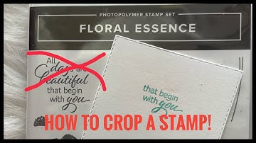 Stamping: Another Way To Use a Mask - Alter a Stamped Image