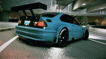 Need For Speed BMW M3 E46 Drift Setup