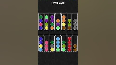 Ball Sort Puzzle Level 3419