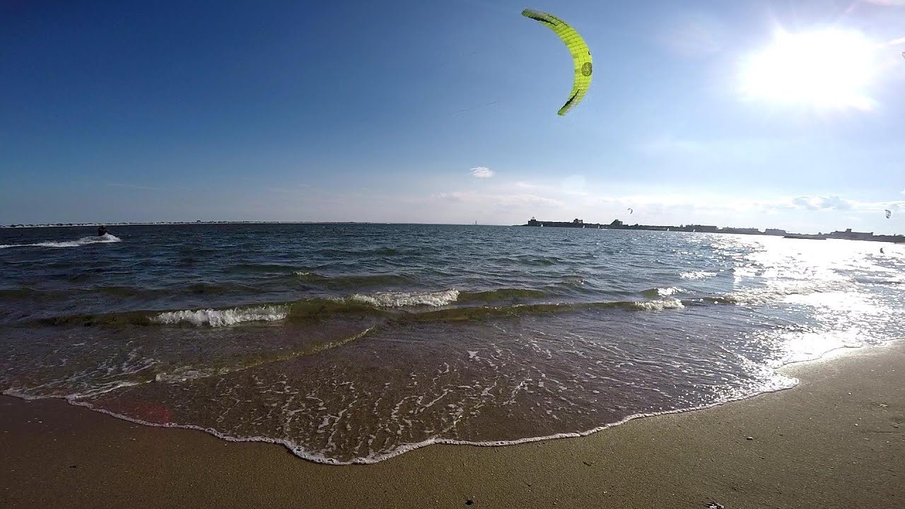 FLYSURFER SPEED 5 18M FIRST DAY OUT nyc kitesurfing YouTube