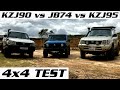 4️⃣✖️4️⃣ PRUEBAS 4x4 🆚 TOYOTA vs SUZUKI Off Road