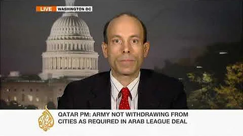 Political analyst, Richard Weitz on Arab League mission