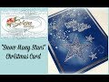 Very Sparkly Card with "Snow Many Stars" Bundle!