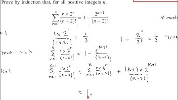 FMSP Revision: AQA FP2 June 2010 qn 6 Series and Proof by Induction