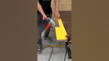 This 45 Degree Tile Chamfering Tool gives you the perfect edges🔥🛠️ #tools #besttools