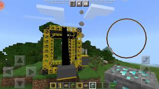 MCPE drills and quarry addon gameplay screenshot 4