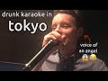 drunk karaoke in tokyo | japanese hi-tech toilet reaction | japan vlog 8