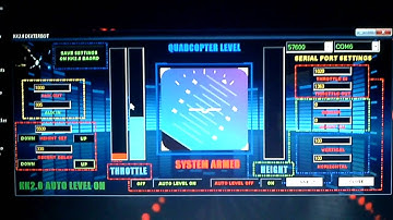 KK2.0 customized ,, + height control + arduino + GUI