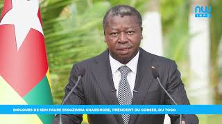 Discours Du Prsident Du Conseil Sem Faure Essozimna Gnassingb  La Nation Togolaise 