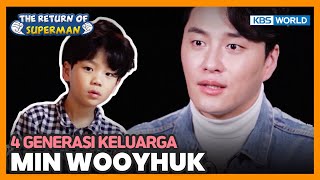 [IND/ENG] 4 generasi tinggal harmonis di rumah #MinWoohyuk | Nostalgia Superman | KBS WORLDTV 200412