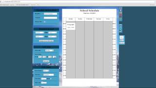 Free College Schedule maker / Schedule builder screenshot 1