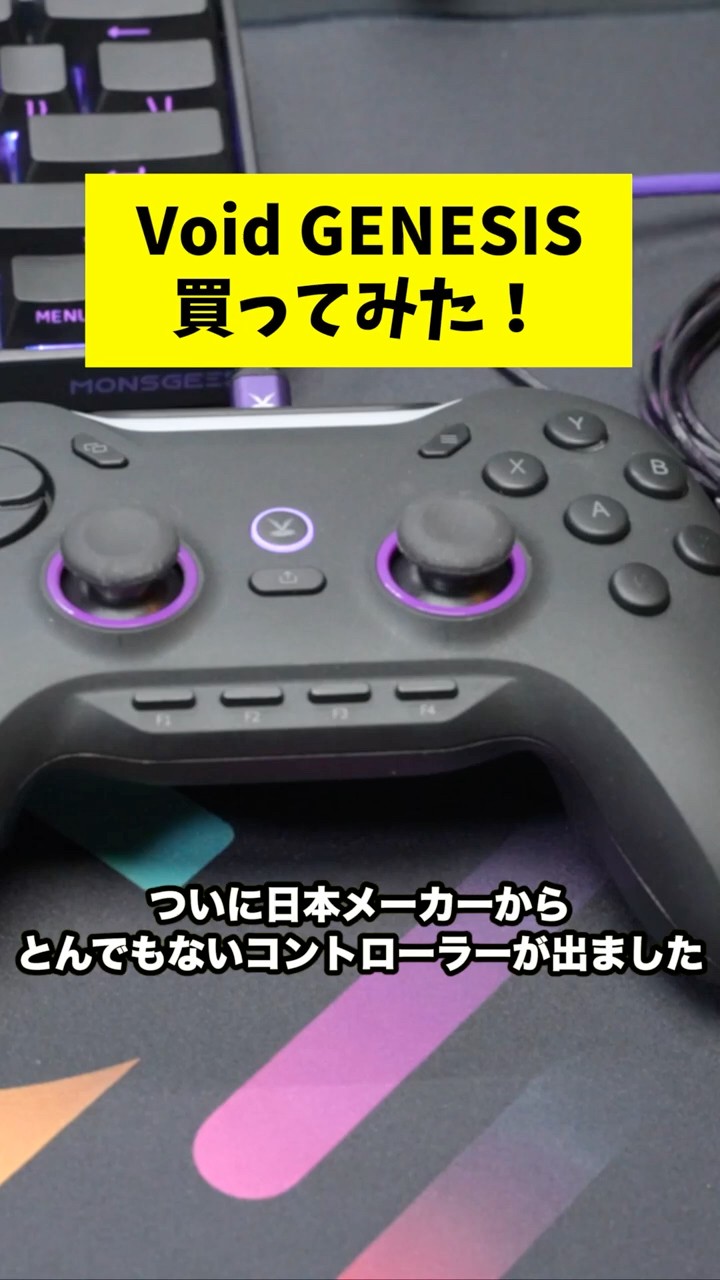 Void初のオリジナルコントローラー『Void GENESIS』を買ってみた