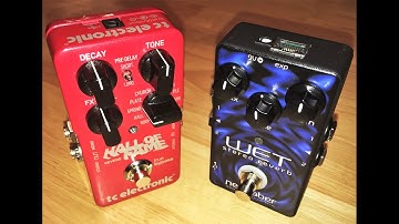 Spring Reverb Shootout! - TC Electronics Hall of Fame Vs Neunaber Wet - Spring Algorithm