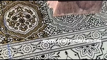 Ajrakh Hand block print kutch