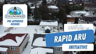 Town of Collingwood Rapid ARU Initiative Benefit #2: Pre-Approved Designs Guide