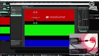 Resolume DMX OSC Touchdesigner (English) screenshot 3