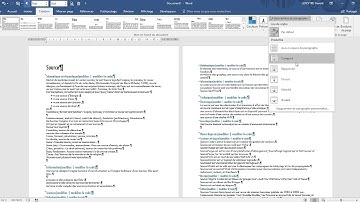 Word 2016 - Tutoriel  mettre en forme un document structuré