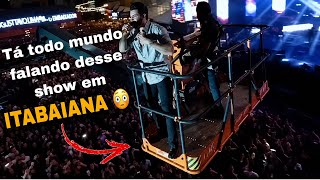GUSTTAVO LIMA sobe em GUINDASTE em cima da multidão, e quase enlouquece o público 😳