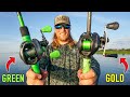 FISHING w/ NEW Googan Squad BAITCASTER Reel: First Look & Review 2023 