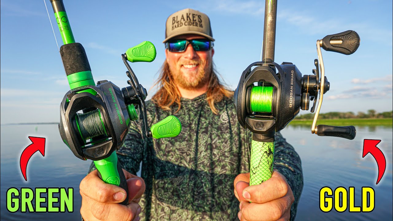 FISHING w/ NEW Googan Squad BAITCASTER Reel: First Look & Review 2023 