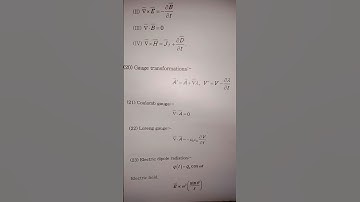 Gauge Transformations| Coulomb gauge| Lorentz gauge #youtubeshorts #shorts #shortvideo #viral