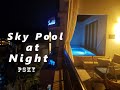PSKY RM 3602 Sandals Grenada SkyPool Butler Suite at Night. Italian Oceanview
