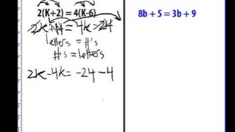 multistep method for solving linear equations with variable