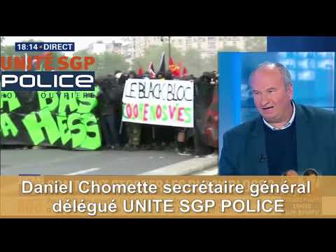 Les black blocs, intervention de Daniel Chomette sur BFMTV
