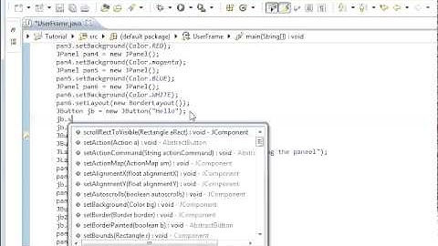 Java programming part 67 GUI : Adding Tool tips to components