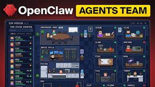 This 16 Agent OpenClaw Team Runs An Entire Startup