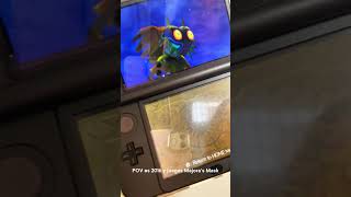 POV Majora’s Maks 3DS #nostalgia #nintendo  #zelda