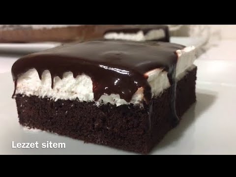 ✅Borcamda Ağlayan pasta Tam Ölçü Bol Çikolata Soslu Ağlayan Kek Tarifi💯Evdeki Malzemelerle#asmr
