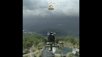 (WARZONE) LANDING A HELICOPTER ON A REDEPLOY BALLOON! #SHORTS #CALLOFDUTY #WARZONE