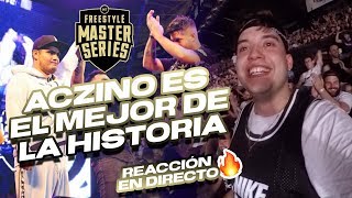 ACZINO EL MEJOR DE LA HISTORIA - ACZINO VS MKS REACCIÓN EN DIRECTO