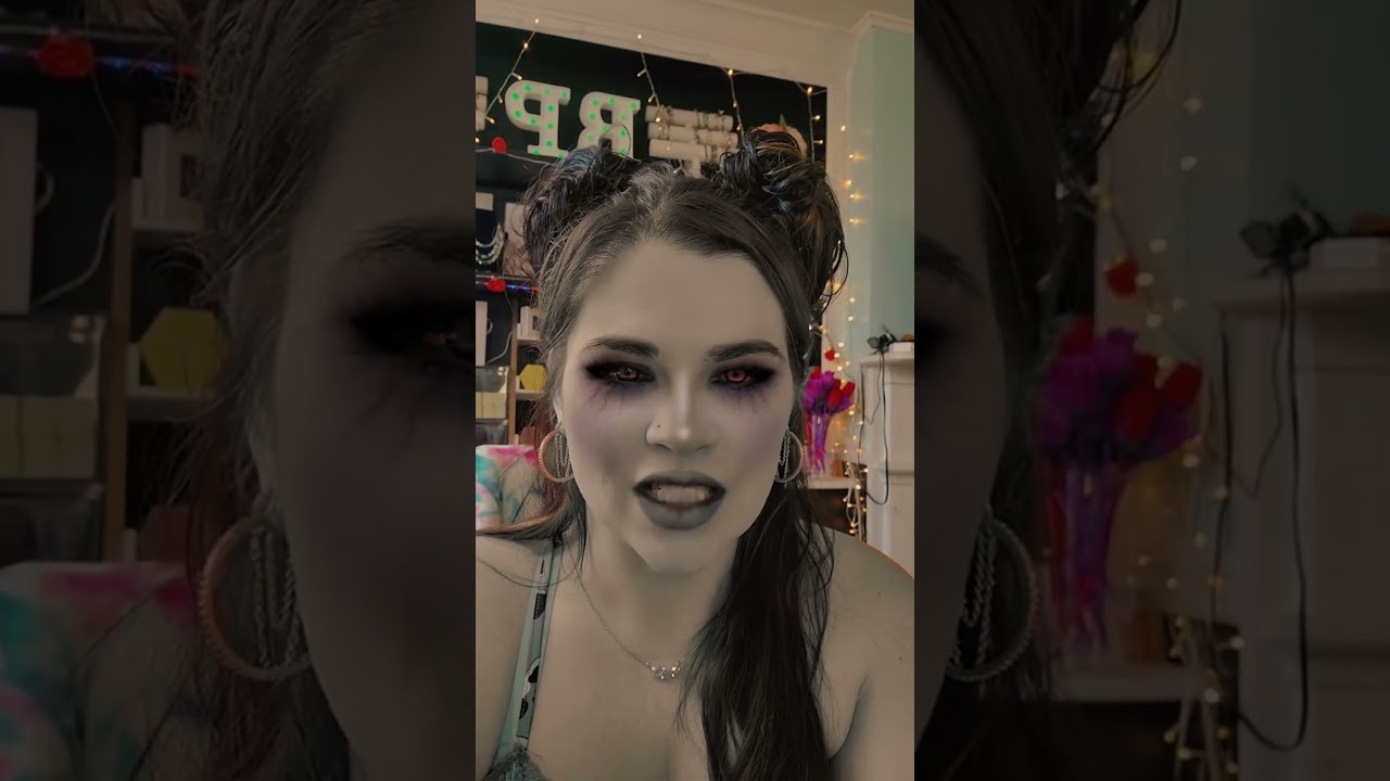 Scary Creature Video with Makeup Effects