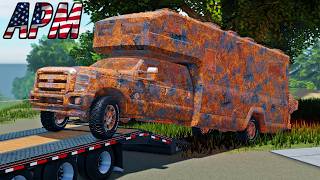I Bought And Restored This CRAZY Persons RV! | Roblox American Plains Mudding