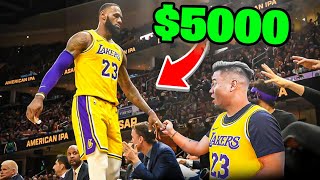 I Bought the Most Expensive vs Cheapest NBA Tickets!