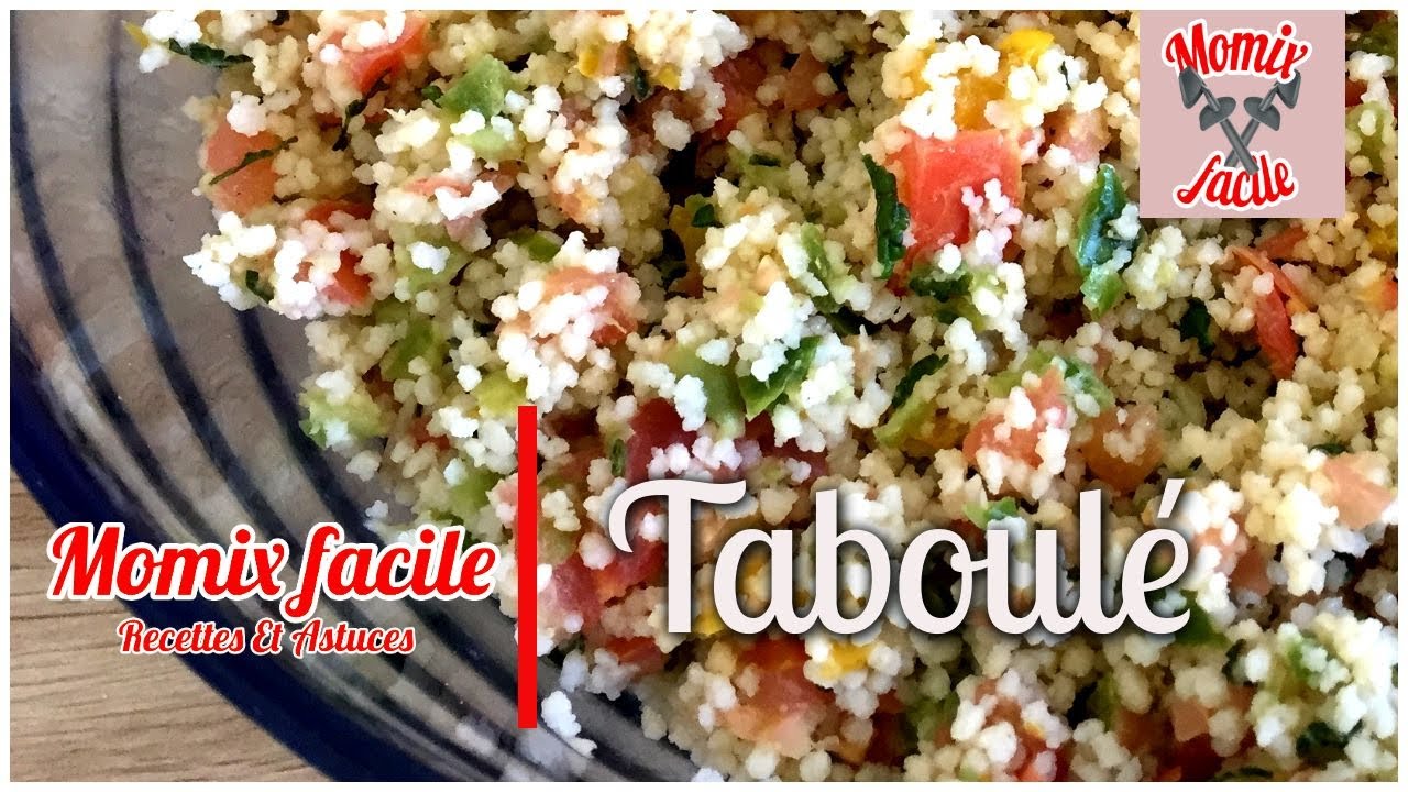 Taboulé express au Thermomix