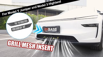 Model 3 Highland/ Y Juniper Grille Mesh Insert for Tesla Radiator Protective Mesh Grille Panel