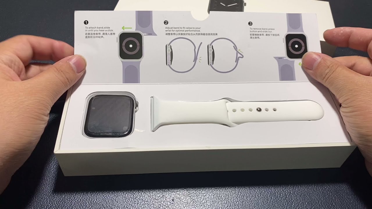 UNBOXING- Vwar FLY5 Smart Watch Series 6 with GPS SIRI Wireless Charger  Apple Watch Clone IWO 13 14 - YouTube